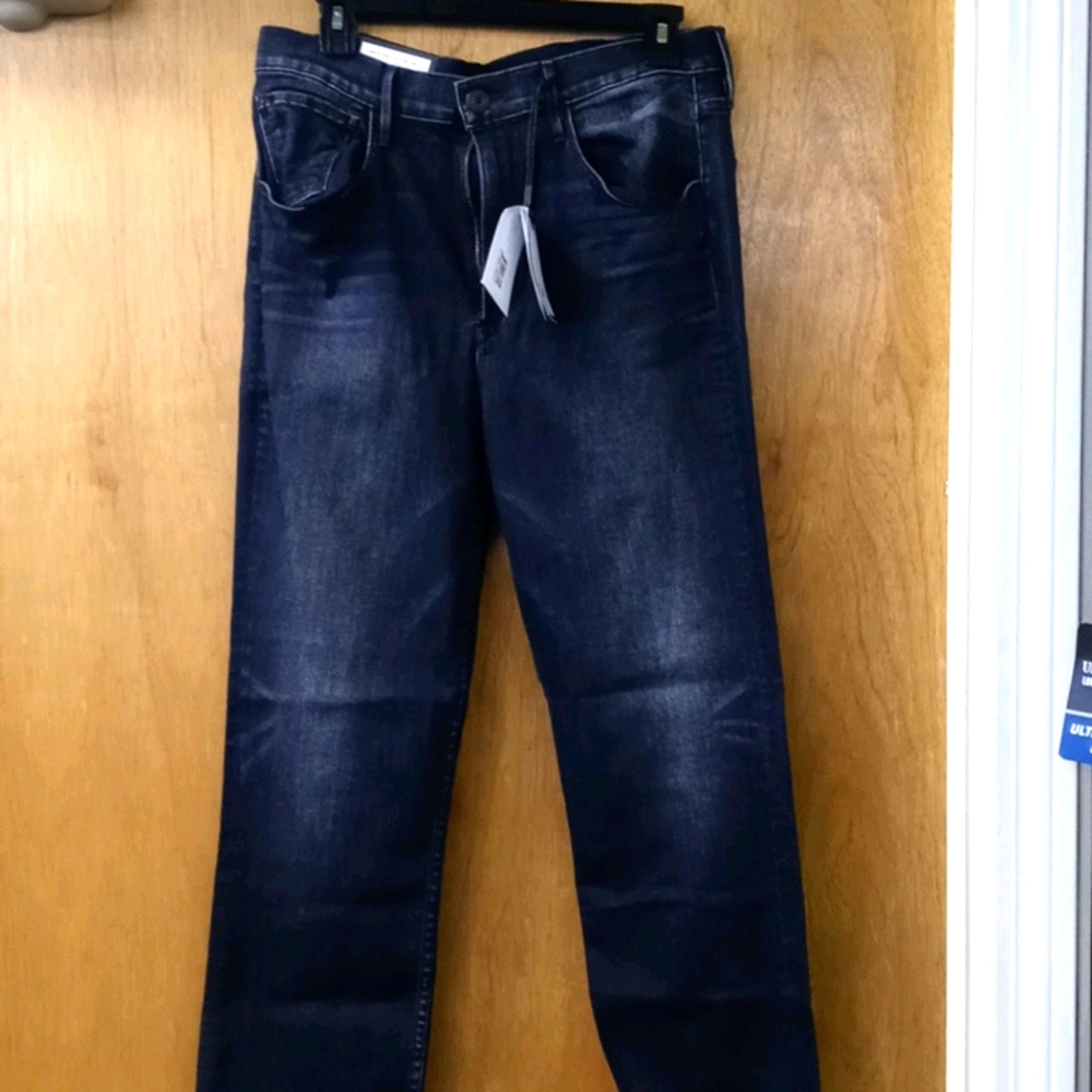 3x1 straight crop jeans